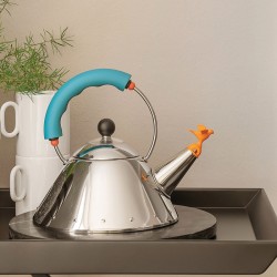 Alessi Michael Graves Water Kettle Light Blue