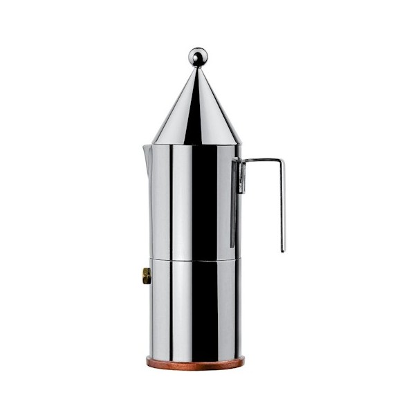 Alessi Espresso Coffee Maker La Cupola 3 Cup Espresso Maker Gun Metal Grey  Stovetop Espresso Maker by Aldo Rossi -  Hong Kong