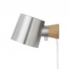 Normann Copenhagen Rise Wall Lamp Stainless Steel