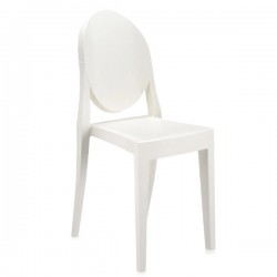 Kartell Victoria Ghost Chair Solid White*