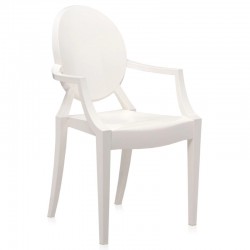 Kartell Louis Ghost Chair Glossy White*