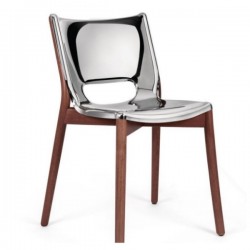 Alessi Poêle Chair Polished Stainless Steel