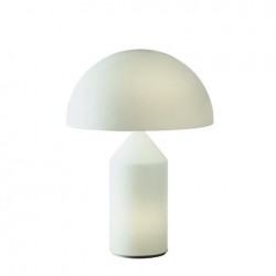 Oluce Atollo 236 Opal Glass Table Lamp 
