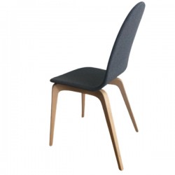 Ondarreta Bob Wood Chair Grey Melange/Beech