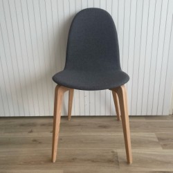 Ondarreta Bob Wood Chair Grey Melange/Beech