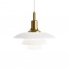 Louis Poulsen PH 3½-3 Glass Pendant Light