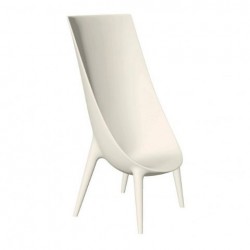 Driade Out-in High Backrest Armchair White