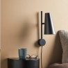 Woud Cono Wall Lamp Black