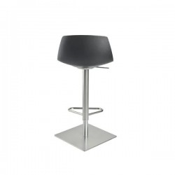 Lapalma Miunn Stool Square Base Black Open Pore