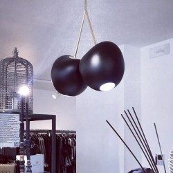 Qeeboo Cherry Lamp Black