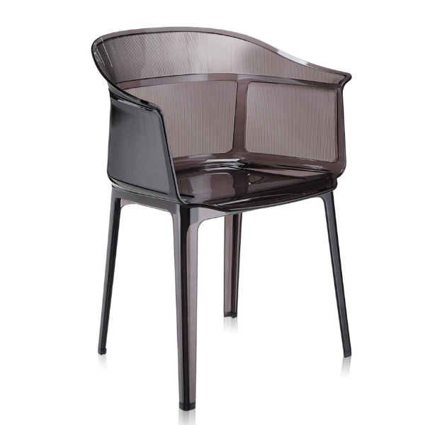 Kartell Papyrus Chair Fume brown