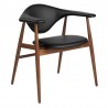 Gubi Masculo Dining Chair Wood Base Fully Upholstered