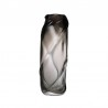 Water Swirl Vase Tall Grey