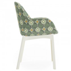 Kartell Clap Chair Rubelli Pistachio