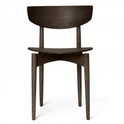 Ferm Living Herman Dining Chair Wooden Frame Dark Stained Beech