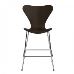 Fritz Hansen Series 7 Counter Stool Natural Veneer