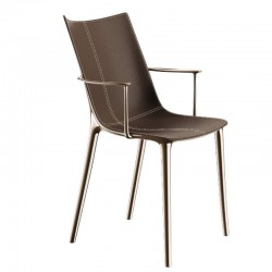 Kartell H.H.H Leather Chair