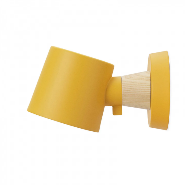 Normann Copenhagen Rise Wall Lamp hardwired Yellow