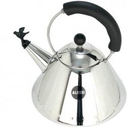 Alessi Michael Graves Water Kettle Black