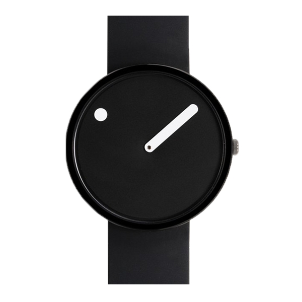 Picto Watch Black Questo Design