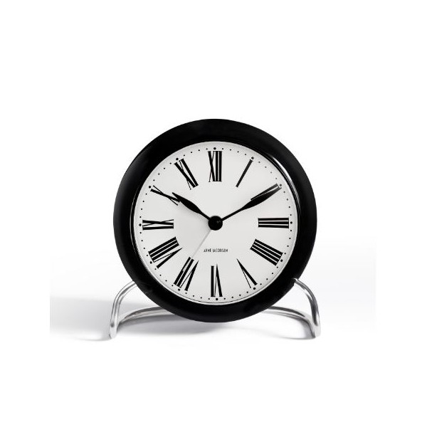 Rosendahl Table Clock Roman Black 