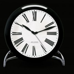 Rosendahl Table Clock Roman Black 