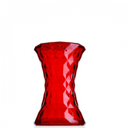 Kartell Stone Stool Red