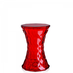 Kartell Stone Stool Red