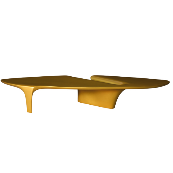 Driade Waterfall Table Gold