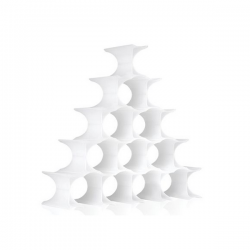 Kartell Infinity Wine Rack OPal White