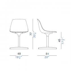 Lapalma Miunn Swivel Chair