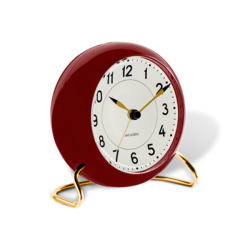 Rosendahl Station Table Clock Red 