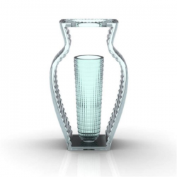 Kartell I Shine Vase Blue