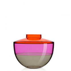 Kartell Shibuya Vase Orange-purple-smoke