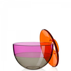 Kartell Shibuya Vase Orange-purple-smoke