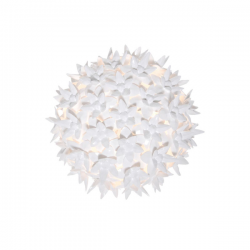 Kartell Bloom Wall/Ceiling Lamp Glossy White