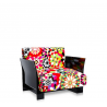 Kartell Pop Seater Missoni Shades of red