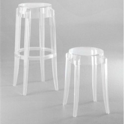 Kartell Charles Ghost Stool 