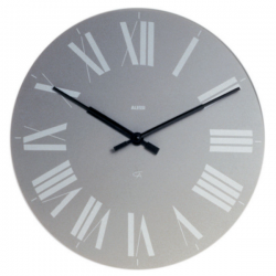 Alessi Firenze Clock Grey