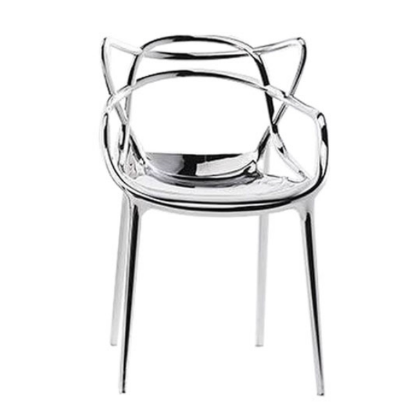 Kartell Masters Arm Chair Chrome (2 Chairs)