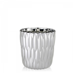 Kartell Jelly Vase Metallic Chrome