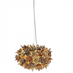 Kartell Bloom Large Metallic Pendant Lamp Gold-bronze-Copper