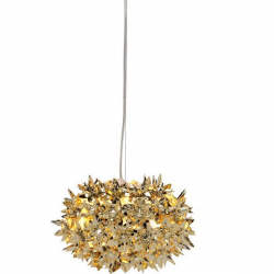 Kartell Bloom Large Metallic Pendant Lamp Gold