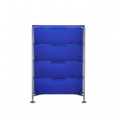 Kartell Mobil 4 Drawers Opaque Cobalt blue