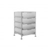 Kartell Mobil 4 Drawers Opaque Ice