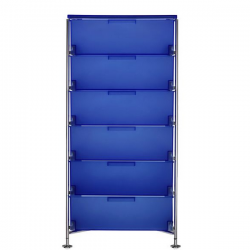 Kartell Mobil 6 Drawers Opaque Cobalt blue