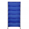 Kartell Mobil 6 Drawers Opaque Cobalt blue