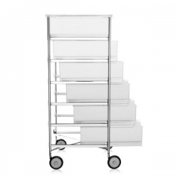 Kartell Mobil 6 Drawers Opaque Ice