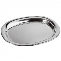 Alessi Serving Plate in 18/10 stainless Mirror Polished