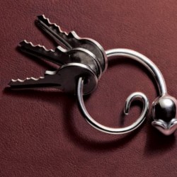 Alessi Pip Key Ring
